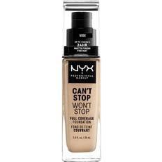 Nyx can't stop won't stop foundation NYX CAN’T Stop WON’T Stop full coverage foundation #nude