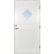Scandidoor Exklusiv Fortuna Ytterdörr Frostat glas S 0502-Y H (100x210cm)