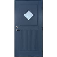 Scandidoor Exklusiv Fortuna Ytterdörr Klarglas S 6020-R90B H (90x200cm)
