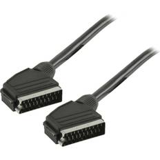 Valueline Scart-Scart Angled 0.5m
