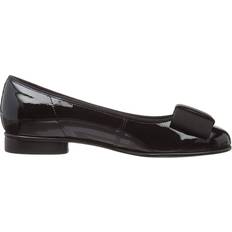 41 ½ - Damen Pumps Gabor Assist Bow Trim - Black Patent