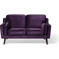 Beliani Lokka Velvet Soffa 150cm 2-sits
