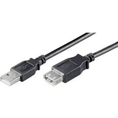 Goobay USB A-USB A - USB-kabel Kablar Goobay USB A - USB A M-F 2.0 1.8m