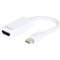 DisplayPort-kablar - Standard HDMI-Standard HDMI EXC Mini DisplayPort - HDMI M-F 0.2m