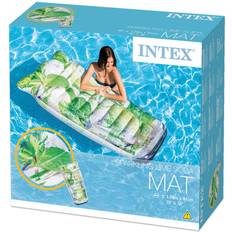 Intex Matelas Gonflables Intex Sparkling Lime Soda Mat