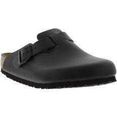 Birkenstock 44 Pantofole da Esterno Birkenstock Boston Natural Leather - Black