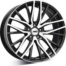 19" - 5/108 Autofelgen Aez Panama Dark Polished Black 8x19 5/108 ET45 CB63.4