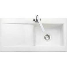 Hole for Mixer Drainboard Sinks Rangemaster Nevada (CNV1WH)