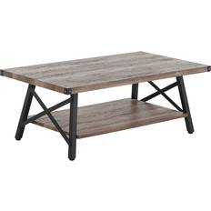 Rectangular Coffee Tables Beliani Carlin Coffee Table 55x100cm