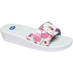 Scholl Syntet Sandaler Scholl New Massage - White