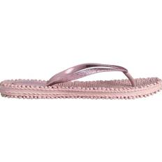 Ilse Jacobsen Dame Klipklappere Ilse Jacobsen Flip Flop with Glitter - Pink