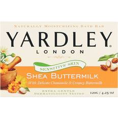 Dermatologically Tested Bar Soaps Yardley Shea Buttermilk 120g