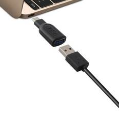 Ksix USB A-USB C M-F Adapter