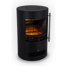 Klarstein Brixen Camino Elettrico 900/1800 W InstaFire Termostato Nero