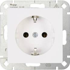 Prises Électriques vente Kopp simple Insert Prise 2P T HK 07 blanc pur 949329007