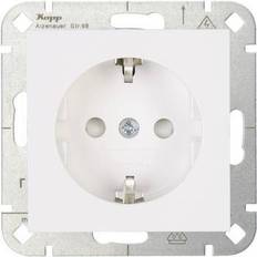 Prises Électriques Kopp simple Insert Prise 2P T HK 07 blanc pur 940029009