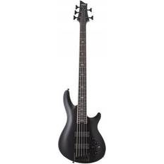 Ebony Electric Basses Schecter SLS Evil Twin-5