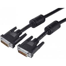 Exertis Connect Ferrite DVI-D-DVI-D Dual Link 2m