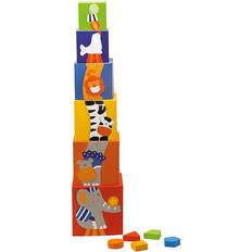 Elefante Giochi per bambini Trudi Stacking Cubes Circus 82946