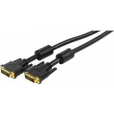 Exertis Connect Ferrite DVI-I-DVI-I Dual Link 3m