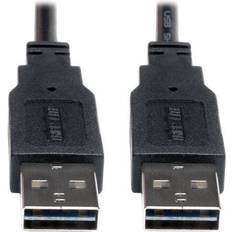 Tripp Lite Universal Reversible USB A - USB A 2.0 10.2ft