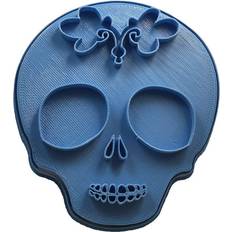 Plast Utstickare Cuticuter Mexican Skull2 Utstickare 8 cm