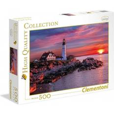 Clementoni Klassische Puzzles Clementoni High Quality Collection Portland Head Light 500 Pieces