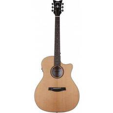 Schecter Guitares acoustiques Schecter Orleans Studio Natural Satin Guitare Jumbo acoustique-électrique