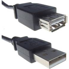 Cables Connekt Gear USB A-USB A 2.0 M-F 2m