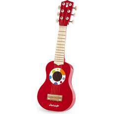 Métal Jouets musicaux Janod Ma première guitare Confetti