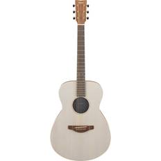 Mogano Chitarre acustiche Yamaha STORIA I-2 White Chitarra Semiacustica Jumbo