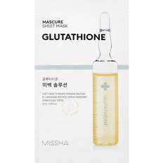 Glutathione whitening Missha Mascure Whitening Solution Sheet Mask 27ml