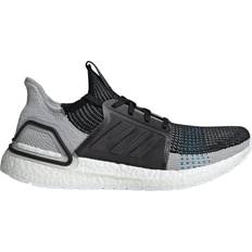 Adidas Ultra Boost 19 Core Black Grey Six Shock Cyan