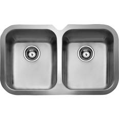 Fregaderos de cocina Teka BE 2C 765 Rectangular Acero Inox