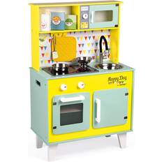 Metall Spielküchen Janod Happy Day Big Cooker