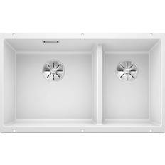 Blanco 1.5 Fregaderos de cocina Blanco Subline 430/270-U PD