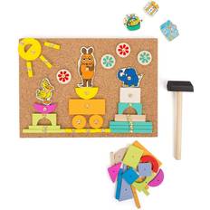 Hammare och spik Legler Corkboard Hammer Game Die Maus