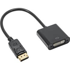 Akyga DVI-I - DisplayPort M-F Adapter 0.2m