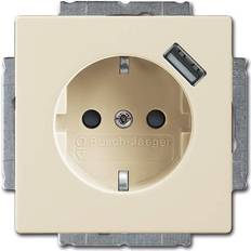 1 USB Outlet Wall Outlets Busch-Jaeger 20 EUCBUSB-82 1-way