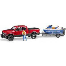 Bruder Cars Bruder RAM 2500 Power Wagon including Trailer Personal Water Craft & Rider 02503