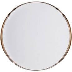 Copper Wall Mirrors Beliani Piney Wall Mirror 40x40cm