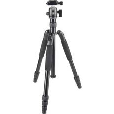 Sirui T-004S Traveler Light 4-Section Aluminum Tripod with B-00 Ball Head, Black