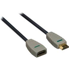 Hdmi förlängningskabel Bandridge HDMI-HDMI M-F 0.3m