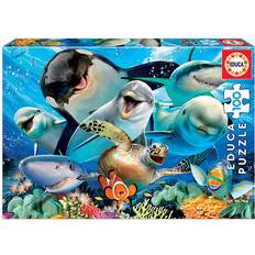 Cheap Classic Jigsaw Puzzles Educa Too Early to Get Up 100 Pieces