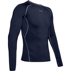 Under Armour Men's HeatGear Long Sleeve Compression Shirt - Navy