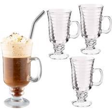 With Handles Latte Glasses Dorre Iona Irish Latte Glass 20cl 4pcs