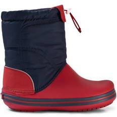 Winter Shoes Crocs Crocband LodgePoint - Navy/Red