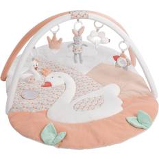 Lapin Jouets pour bébés Fehn 3D Act Quilt Swan