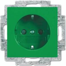 Verde Enchufes de Pared Busch-Jaeger SCHUKO Steckdosen-Einsatz 20 EUCB-13-914 2CKA002013A5386