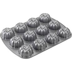 Nordic Ware Pro-Cast Bundt Brownie Pan Muffin Case 23.8 cm 0.9 L